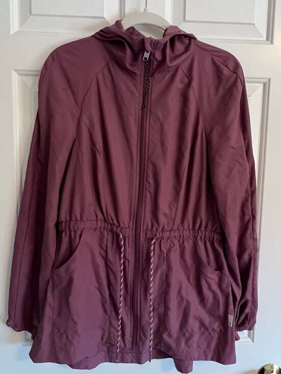 Avalanche Outdoor Supply Jackets & Blazers - Avalanche Outdoor Supply Women's Lightweight Hooded Windbreaker Jacket